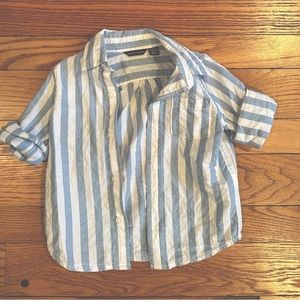 Janie and Jack boys button down 12-18m